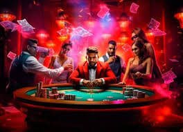 Roulette table interface showing bet placement and live wheel spin